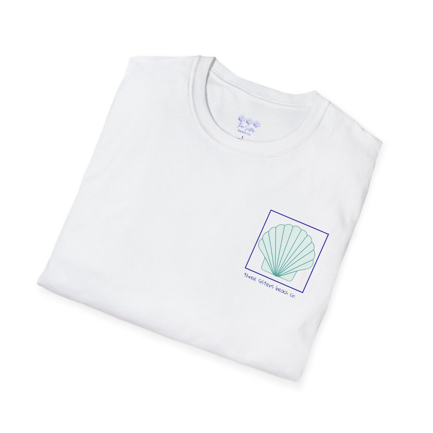 Beach Vibes T-Shirt – 'Beach Notes' Shell & Summer Icons Graphic Tee