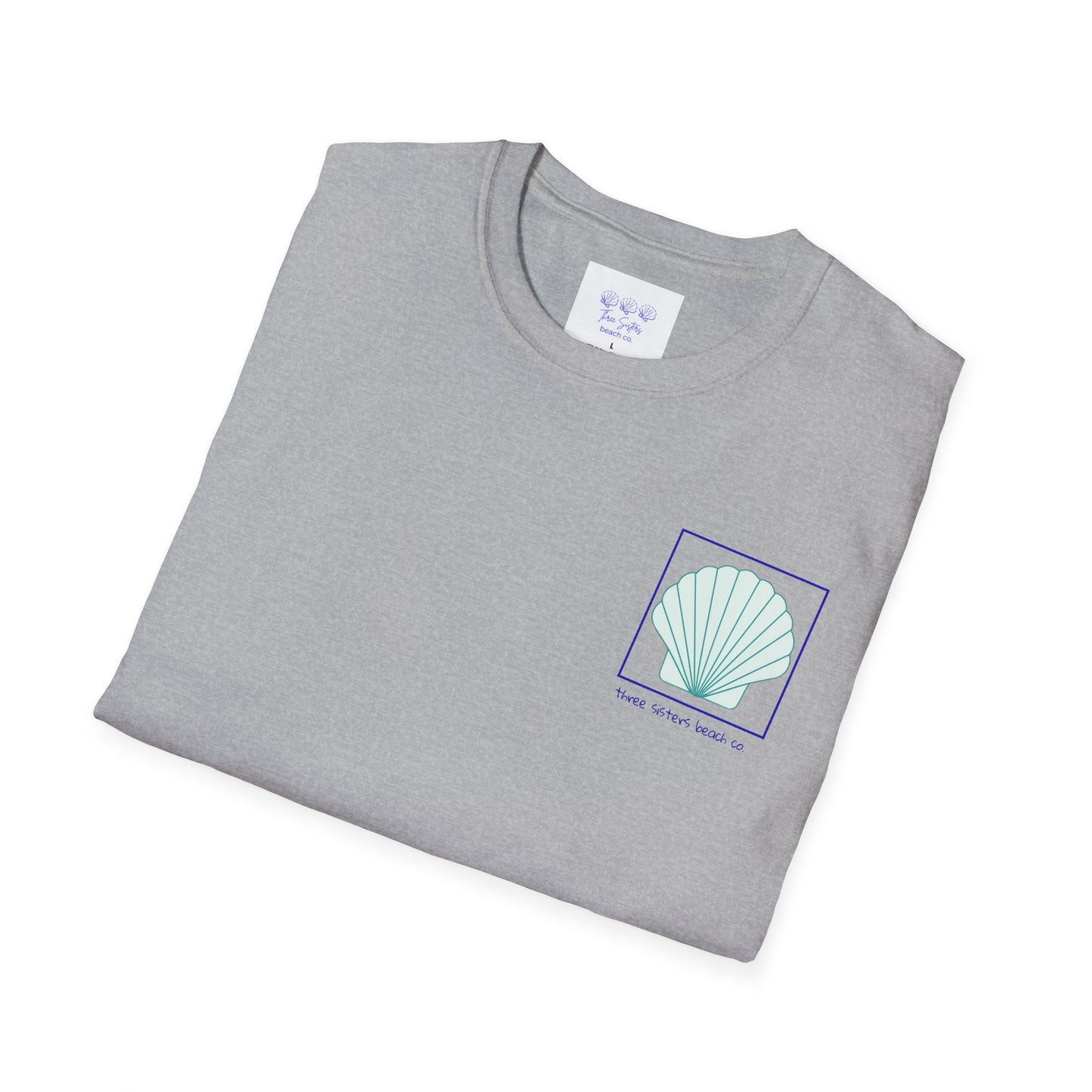 Beach Vibes T-Shirt – 'Beach Notes' Shell & Summer Icons Graphic Tee