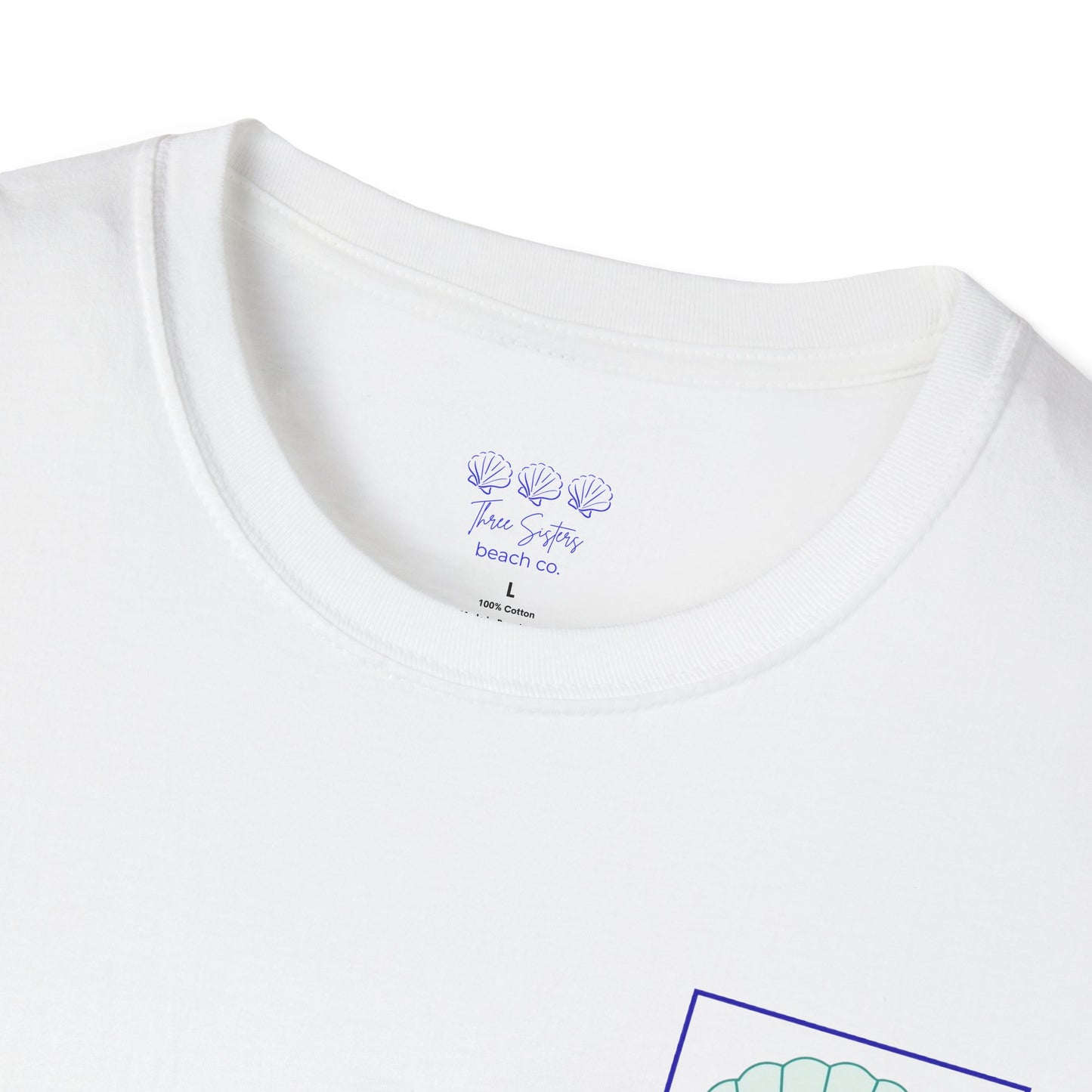 Beach Vibes T-Shirt – 'Beach Notes' Shell & Summer Icons Graphic Tee