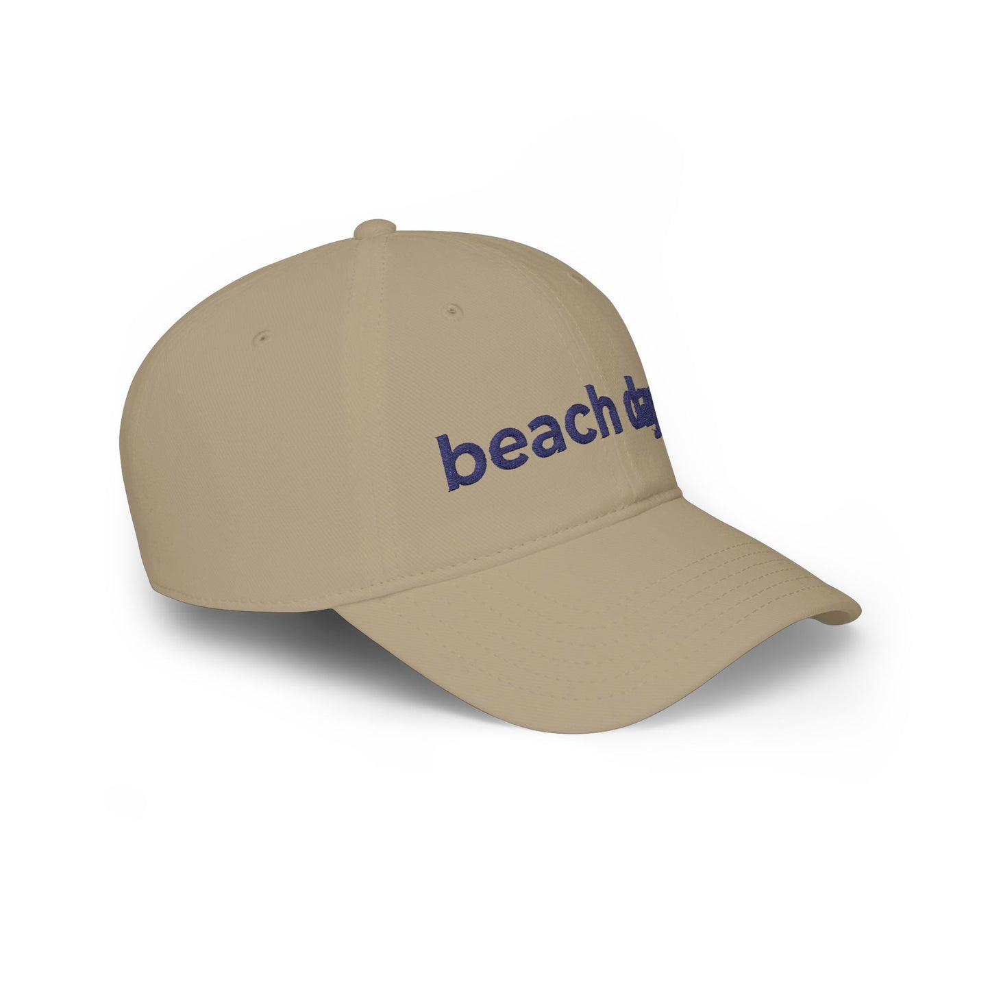 Beach Day Embroidered Baseball Cap — Casual Sun Hat for Summer, Beach Trips & Vacation