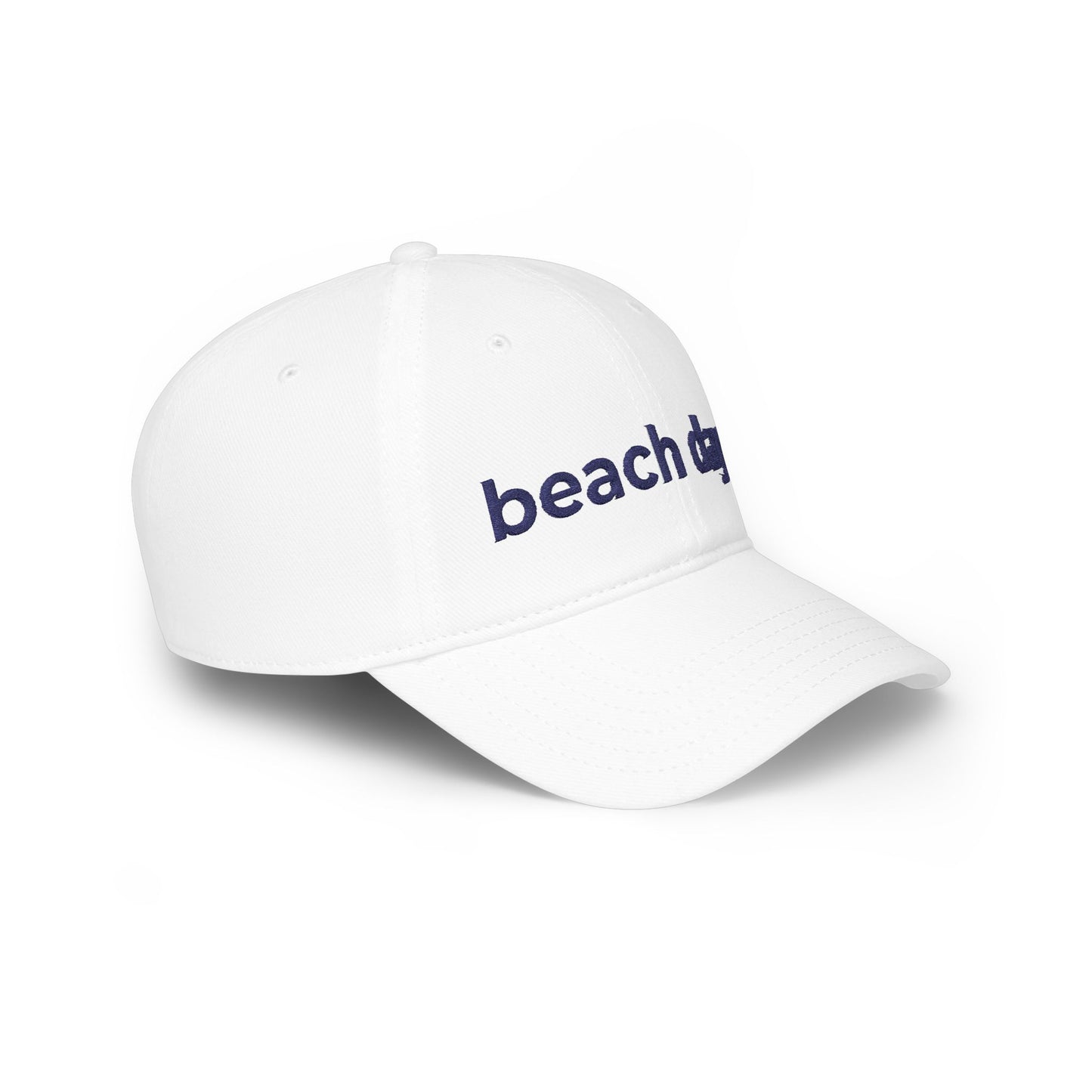 Beach Day Embroidered Baseball Cap — Casual Sun Hat for Summer, Beach Trips & Vacation