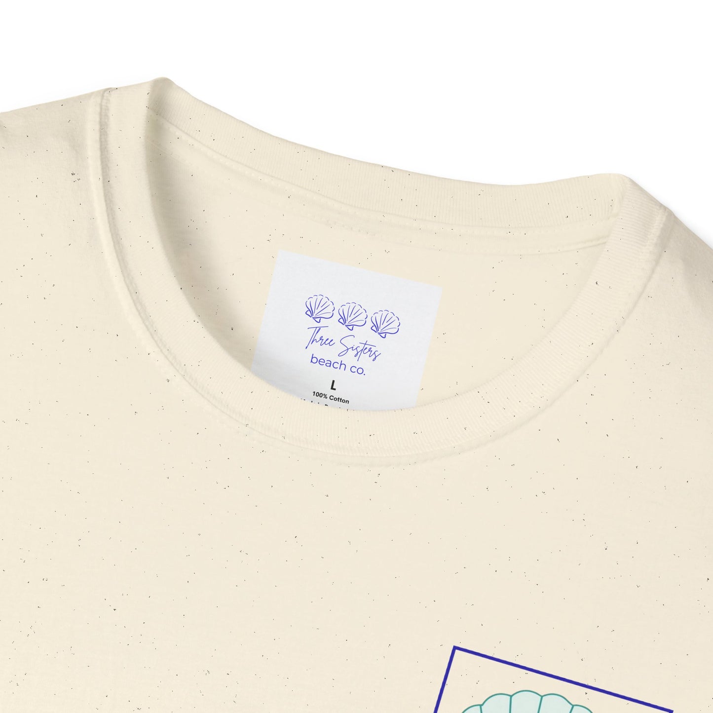 Beach Vibes T-Shirt – 'Beach Notes' Shell & Summer Icons Graphic Tee