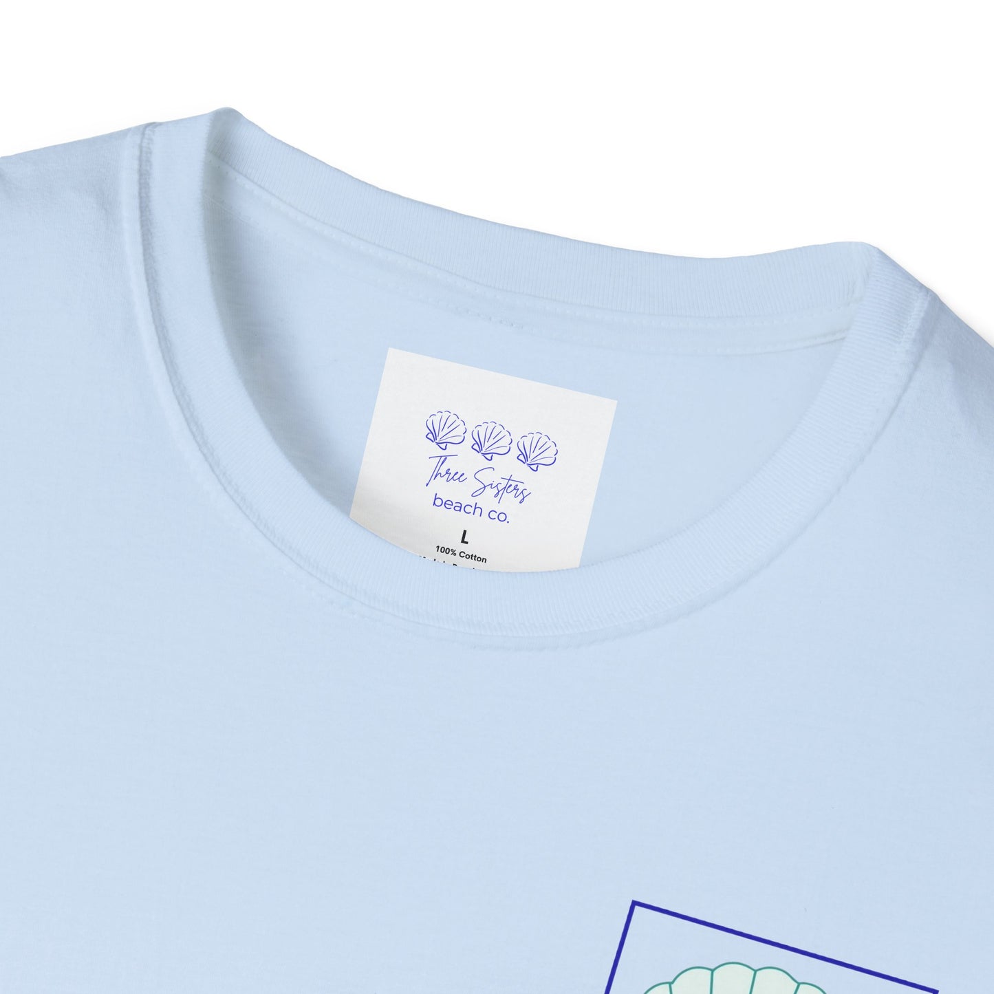 Beach Vibes T-Shirt – 'Beach Notes' Shell & Summer Icons Graphic Tee