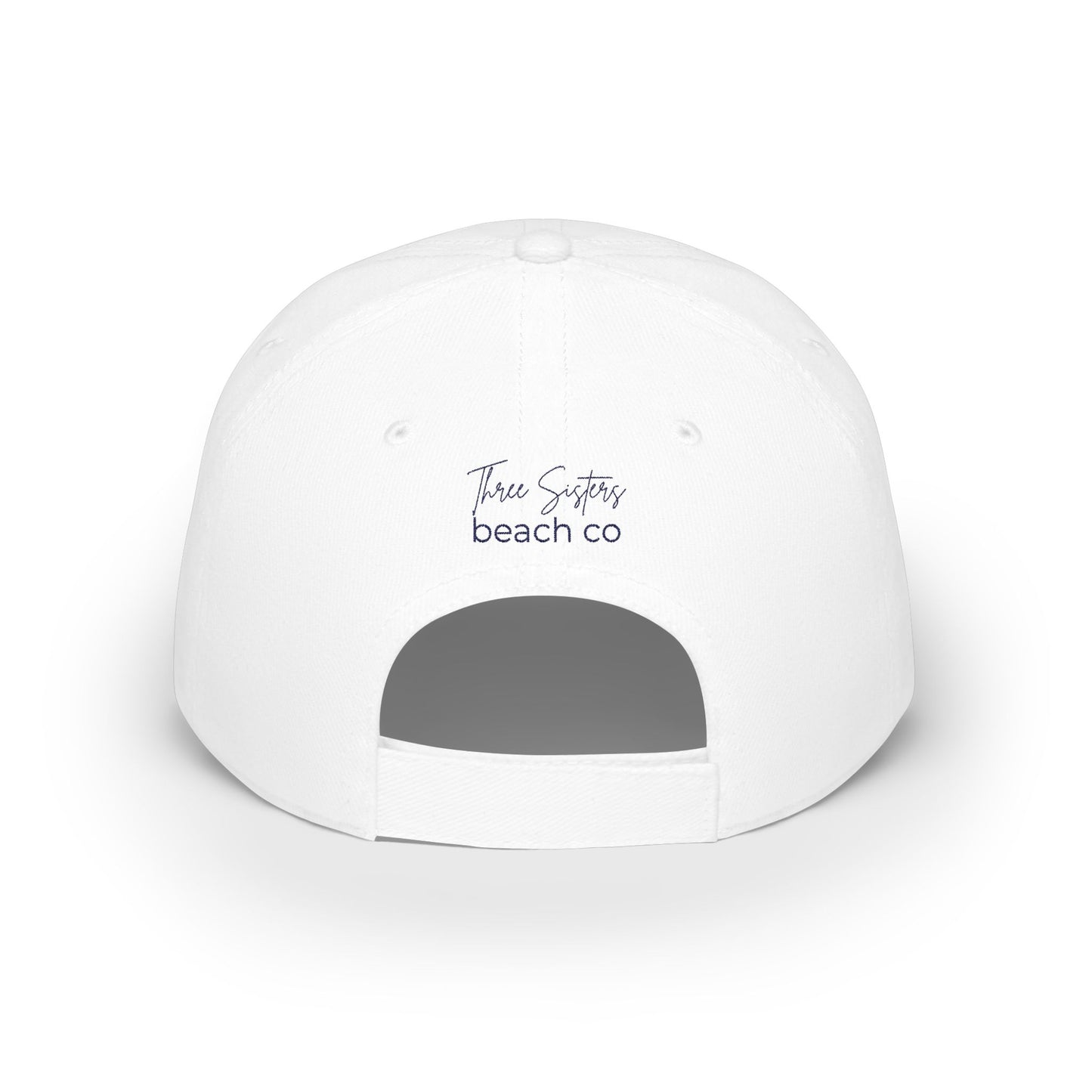 Beach Day Embroidered Baseball Cap — Casual Sun Hat for Summer, Beach Trips & Vacation